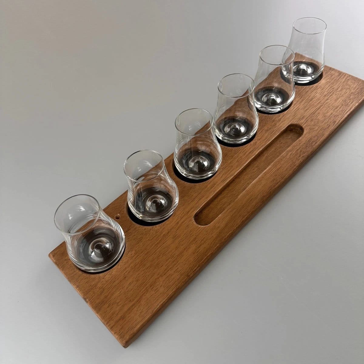 Whiskyglashalter breit mit Gläsern – Handgefertigt – E.W.B. Belgien – Bild 6