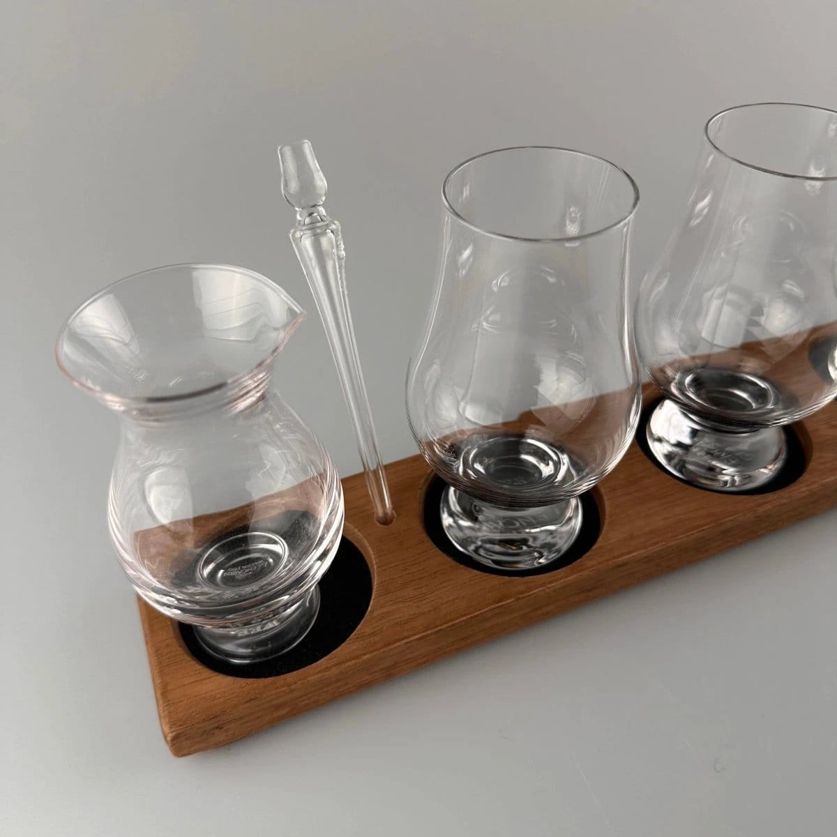 Porte-verres à whisky avec verres – Fait main – E.W.B. Belgique