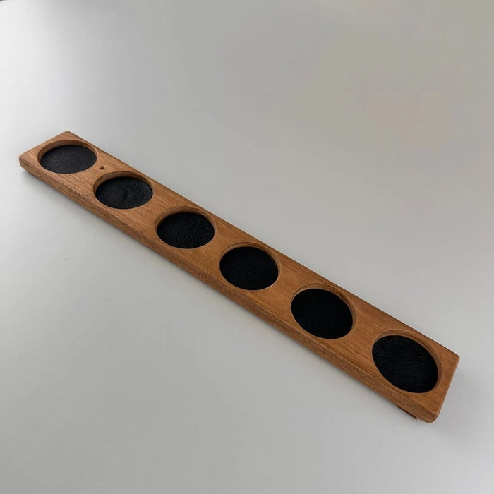 Whisky glass holder for 6 glasses (glasses not included) – Handmade – E.W.B. Belgium