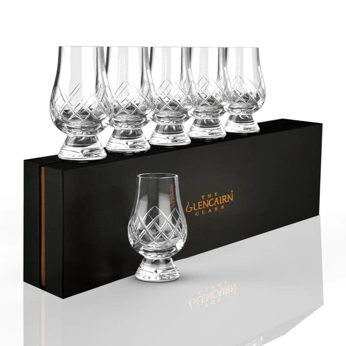Whiskyglazen Cut 6 stuks – Geschenkverpakking – Loodkristal – Glencairn Crystal Scotland