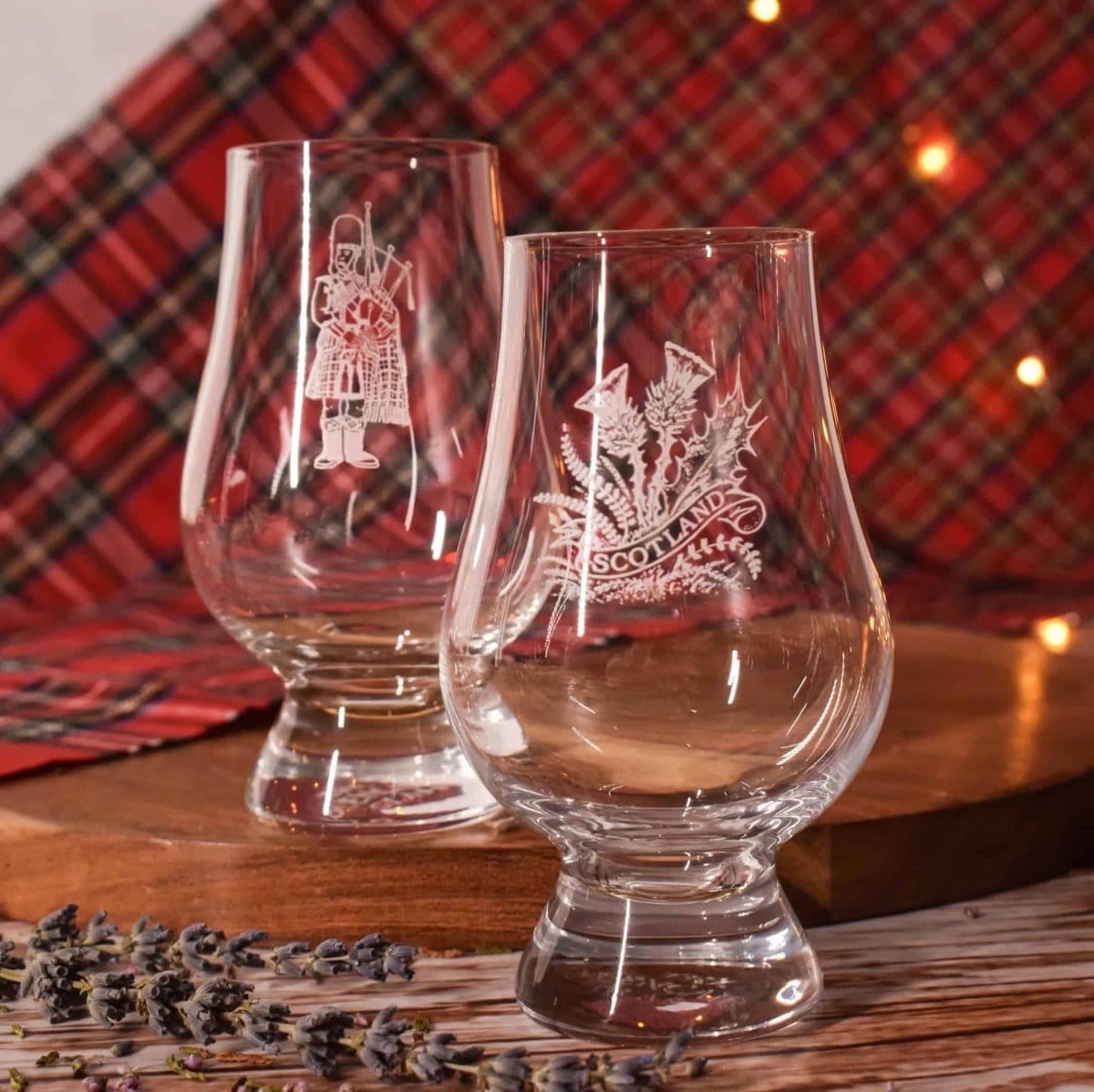 Whiskygläser graviert SCOTLAND 4 Stück – Glencairn Crystal Scotland – Bild 3