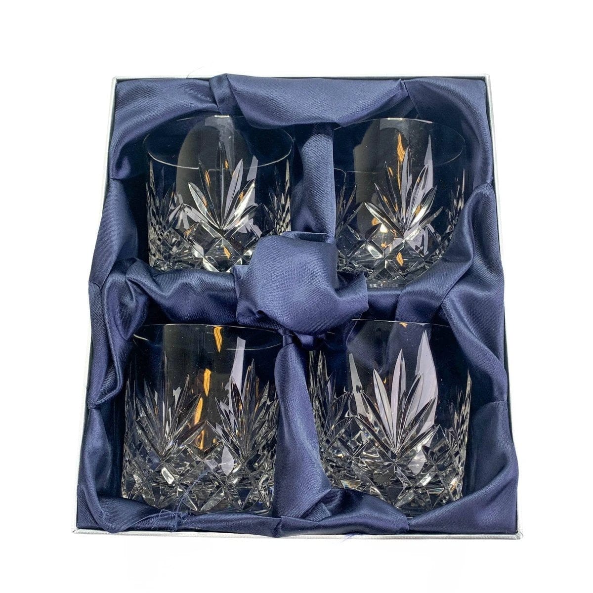 Whiskyglazen Skye 4 stuks – Geschenkverpakking – Loodkristal – Glencairn Crystal Scotland – afbeelding 3