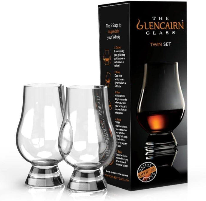 Whiskyglazen Twinset – Glencairn Crystal Scotland