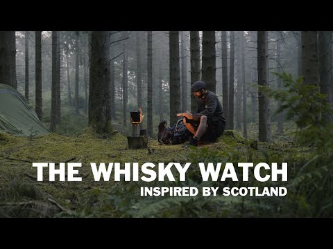 Fiodh - Whisky Watch - Cuir marron - fait à la main des barils