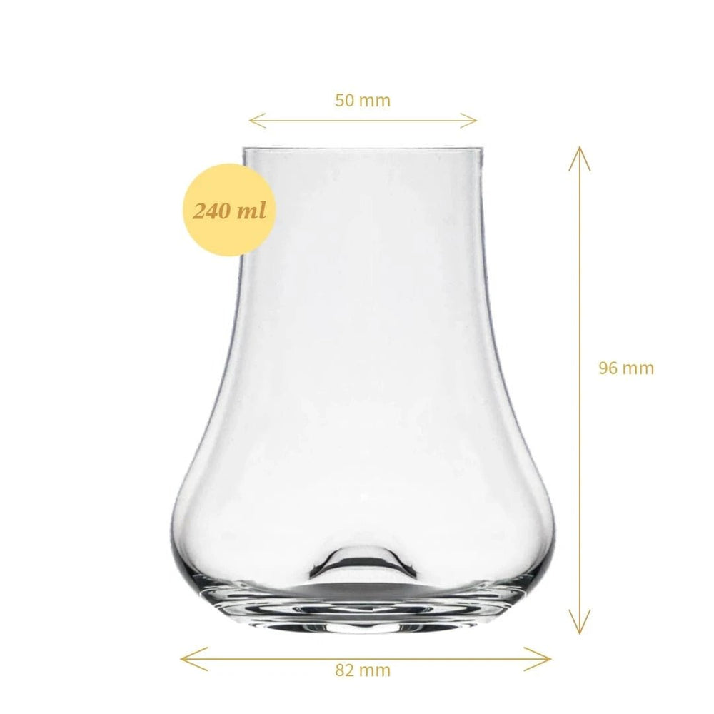 Royal Whisky Glass – Tulip Design – 240 ml – Gift Carton - Mood4whisky