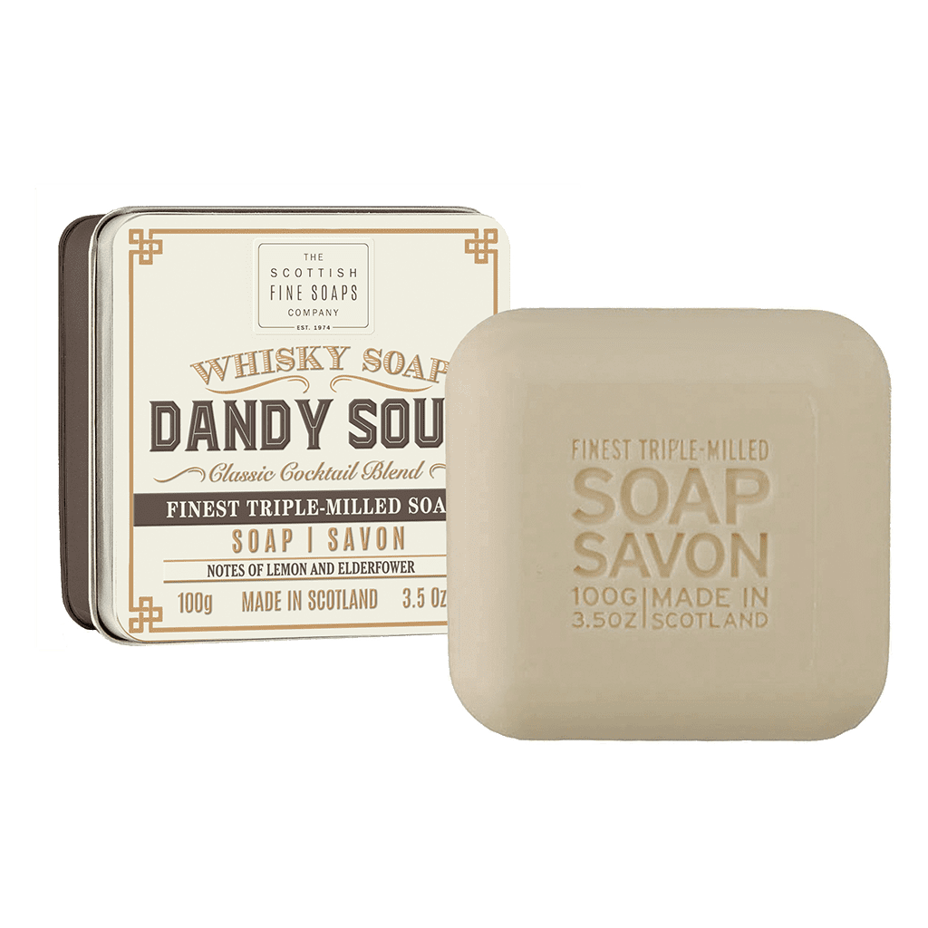 Scottish Fine Soaps – Whisky Soap – Dandy Sour – Vintage Design - Mood4whisky