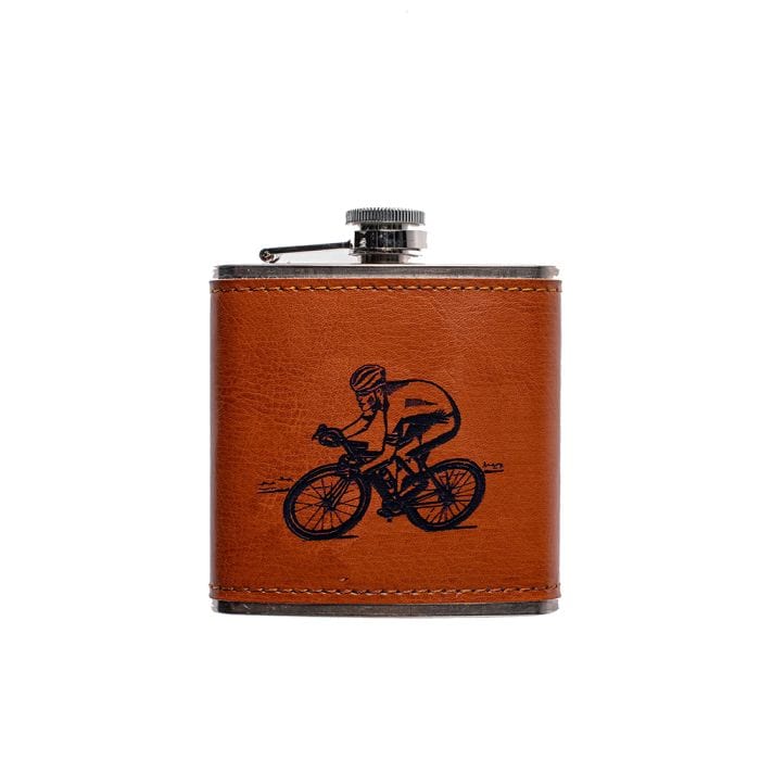 Selbrae House – Hip Flask – Leather – Gift Boxed – 6 oz - Mood4whisky