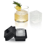 Große quadratische Eiswürfelform aus Silikon 4,5x4,5 cm – Mood4Whisky