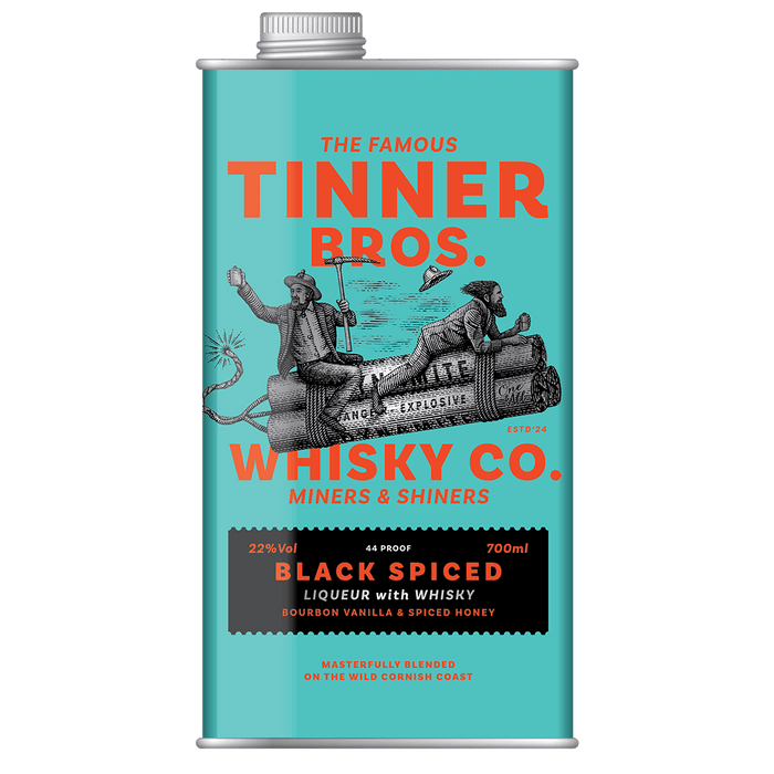 Tinner Bros Black Spiced Whisky Liqueur
