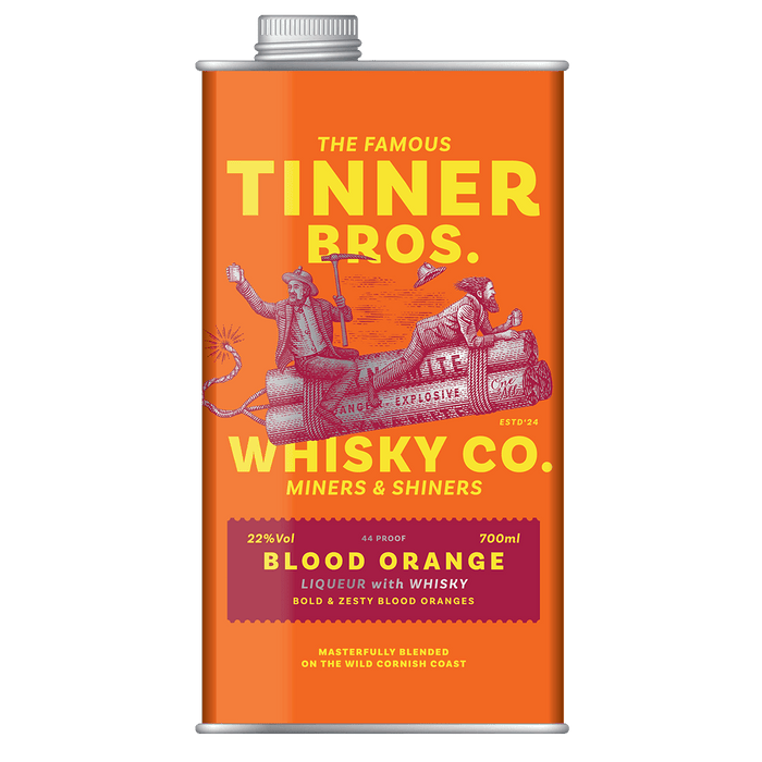 Tinner Bros Blood Orange Whisky Liqueur