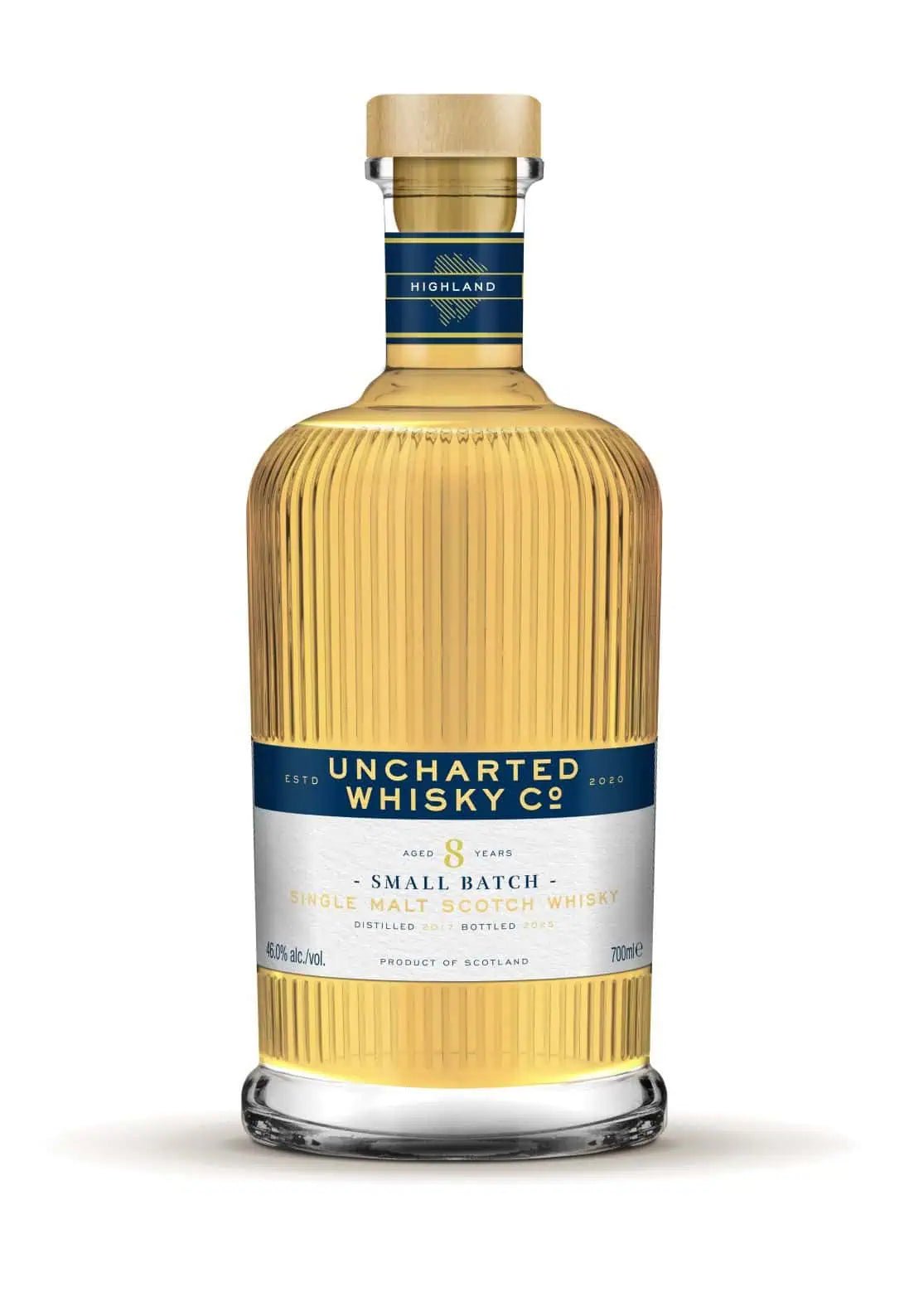 Uncharted Whisky Co Blue Collection 8 ans Single Malt