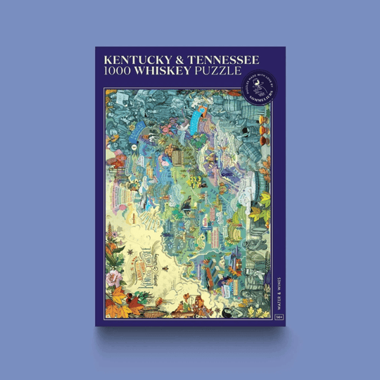 Water & Wines – Jigsaw Puzzle – Kentucky & Tennessee – 1000 Pieces - Mood4whisky