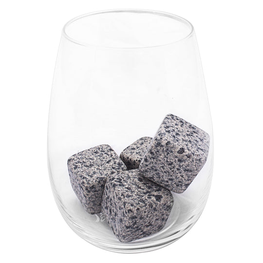 Whisky Rocks – Granite Chilling Stones – Set of 6 – Original Design - Mood4whisky