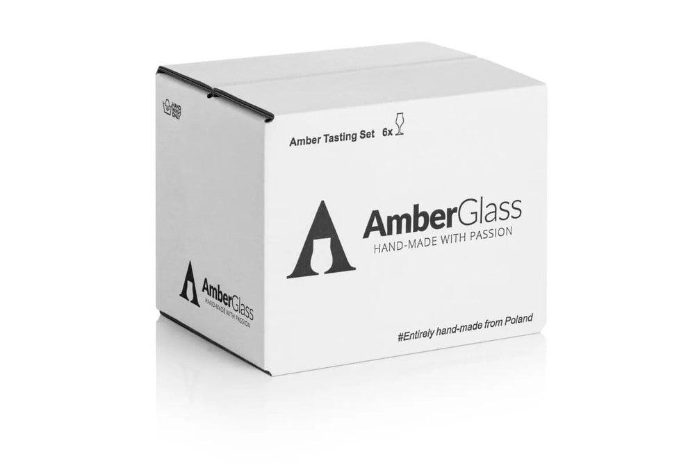 Whiskyglas Amber Tasting Set – 6 stuks in groothandelsverpakking – Amber Glass – afbeelding 2